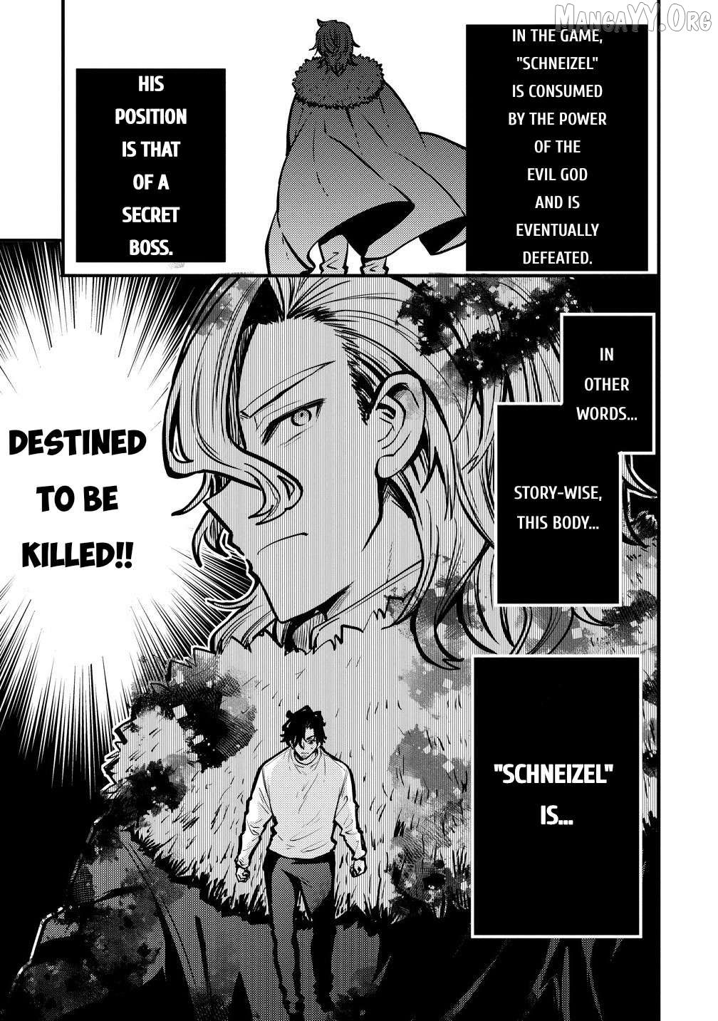 The strongest and worst secret boss, aim to avoid the destruction flag together with the reincarnated person Chapter 2 - page 24