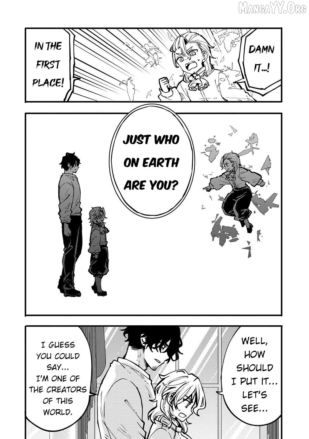 The strongest and worst secret boss, aim to avoid the destruction flag together with the reincarnated person Chapter 3 - page 2
