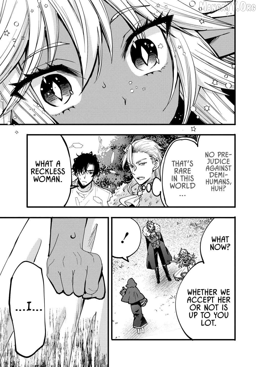 The strongest and worst secret boss, aim to avoid the destruction flag together with the reincarnated person Chapter 8 - page 17