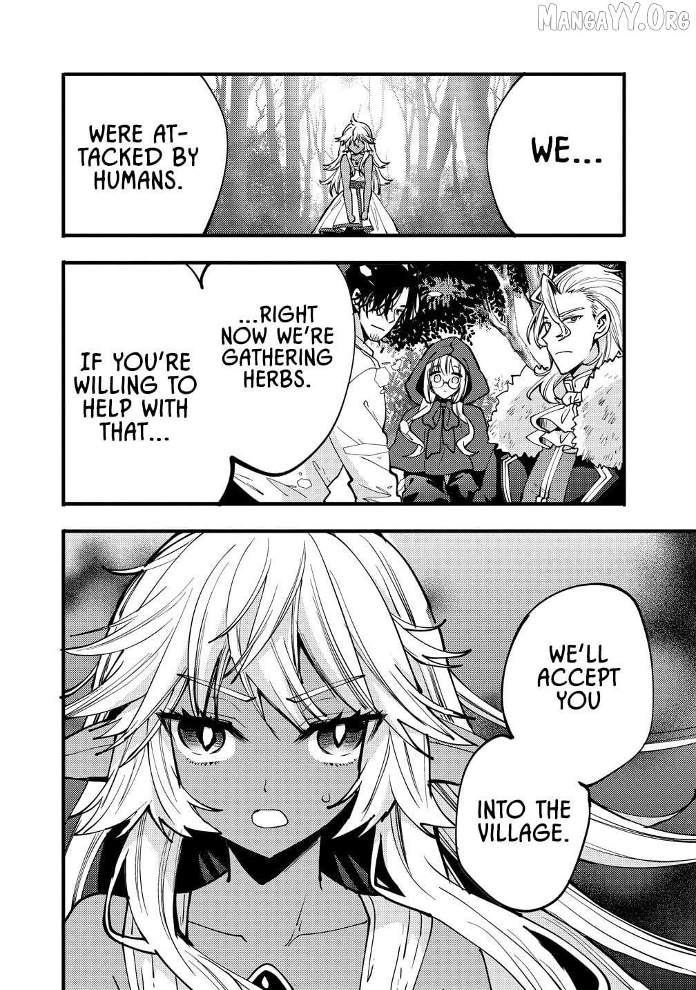 The strongest and worst secret boss, aim to avoid the destruction flag together with the reincarnated person Chapter 8 - page 18