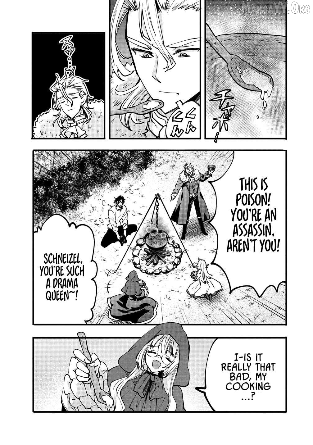 The strongest and worst secret boss, aim to avoid the destruction flag together with the reincarnated person Chapter 8 - page 21