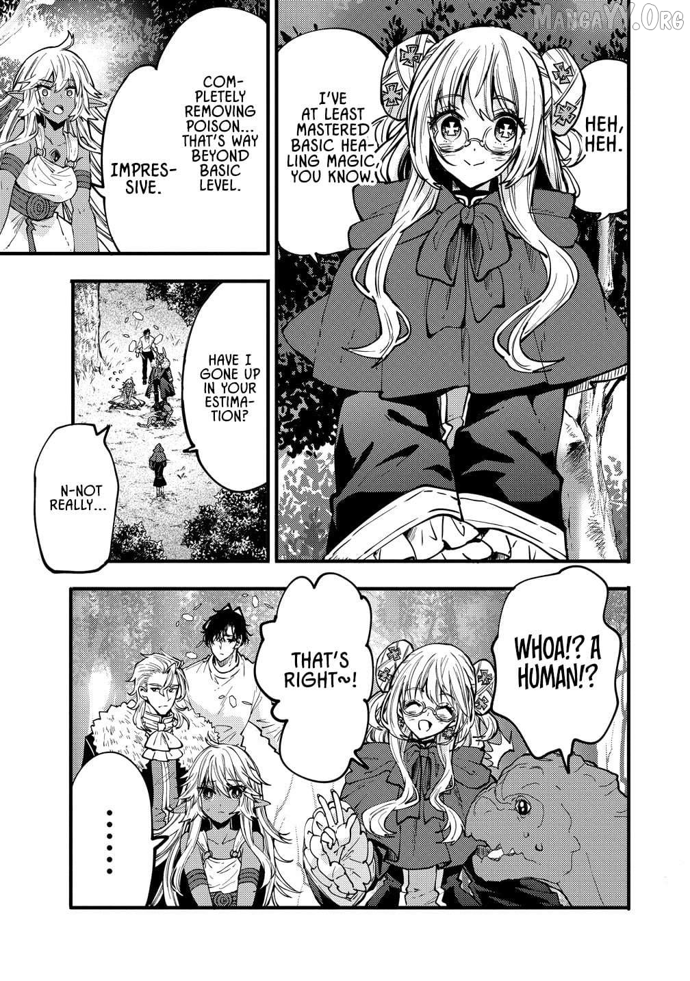 The strongest and worst secret boss, aim to avoid the destruction flag together with the reincarnated person Chapter 8 - page 29