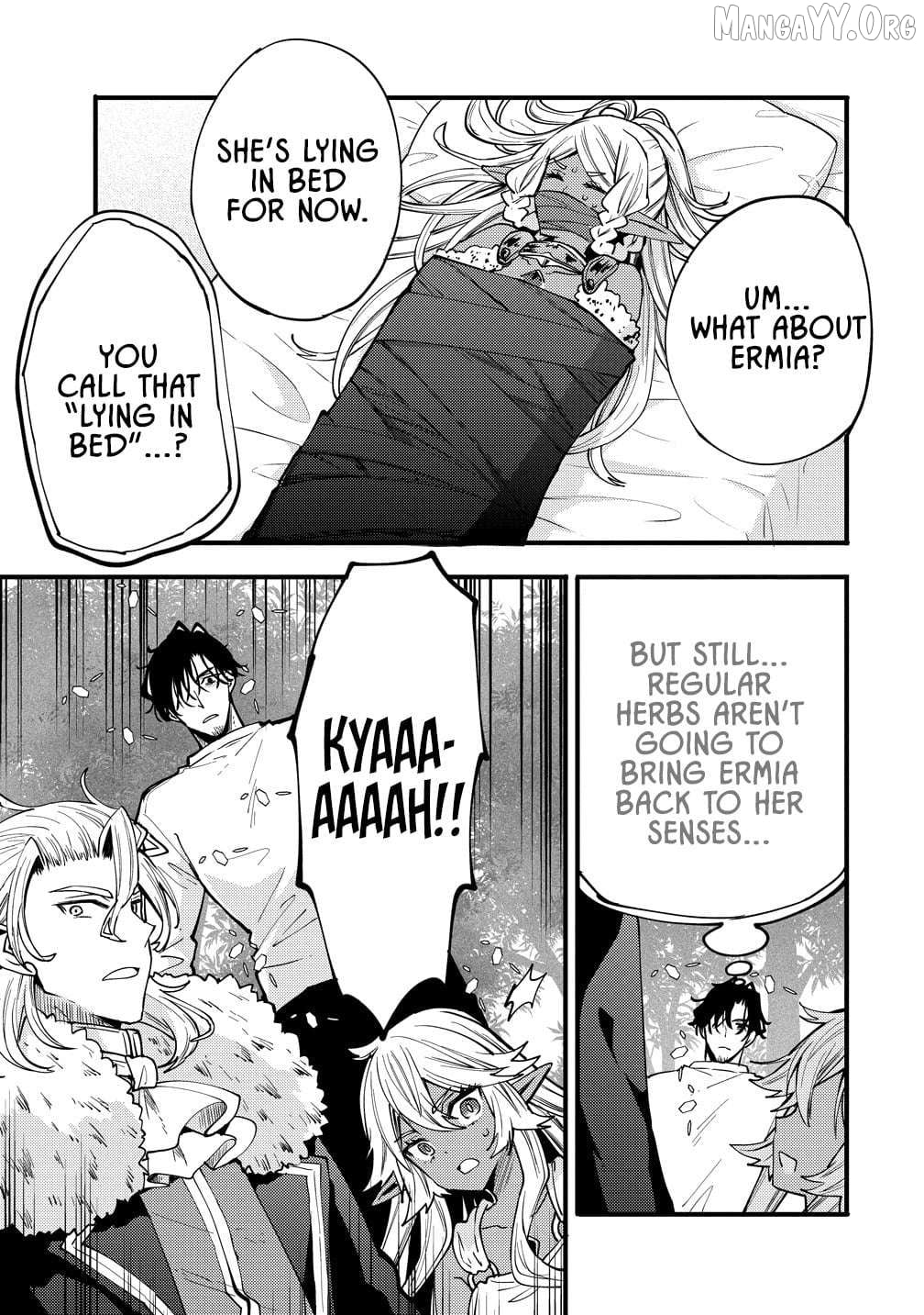 The strongest and worst secret boss, aim to avoid the destruction flag together with the reincarnated person Chapter 8 - page 3