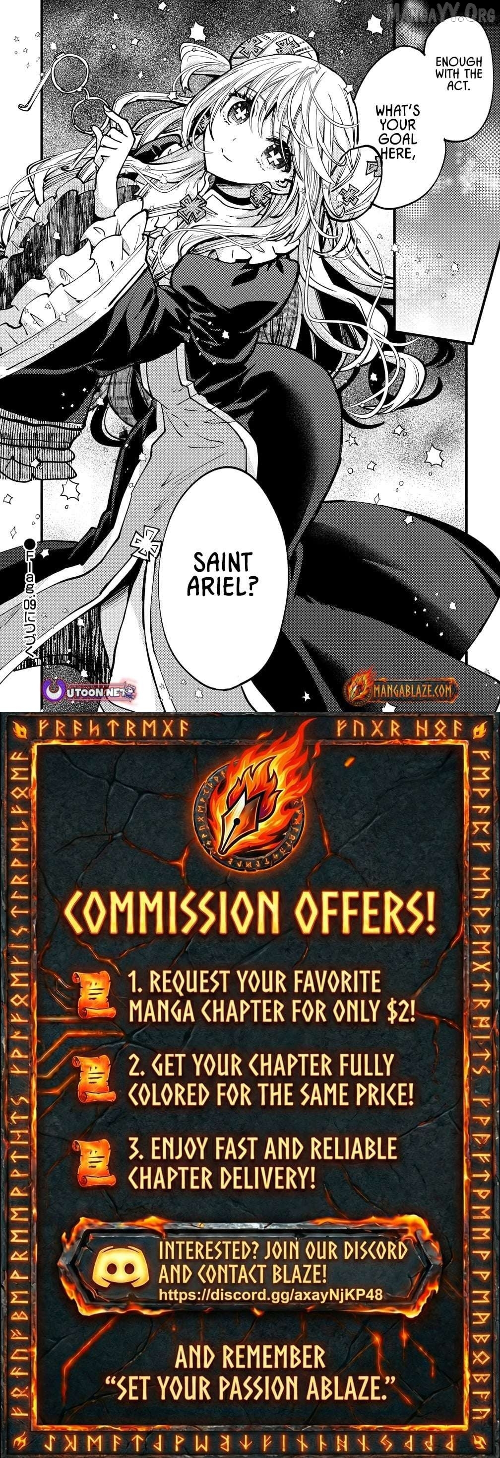 The strongest and worst secret boss, aim to avoid the destruction flag together with the reincarnated person Chapter 8 - page 34