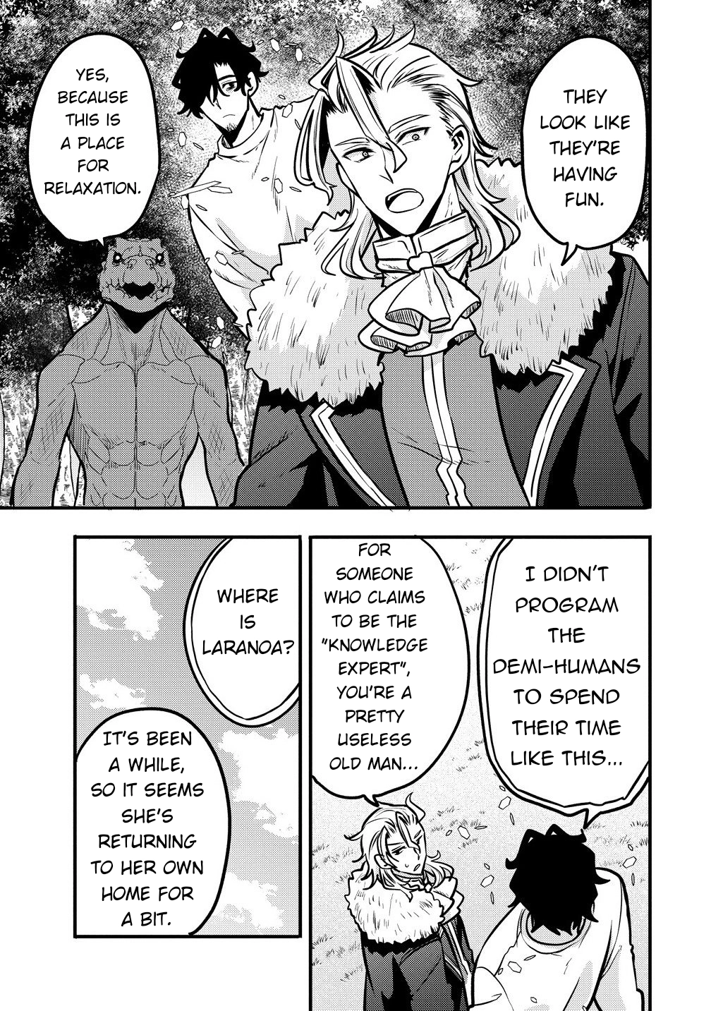 The strongest and worst secret boss, aim to avoid the destruction flag together with the reincarnated person Chapter 6 - page 11