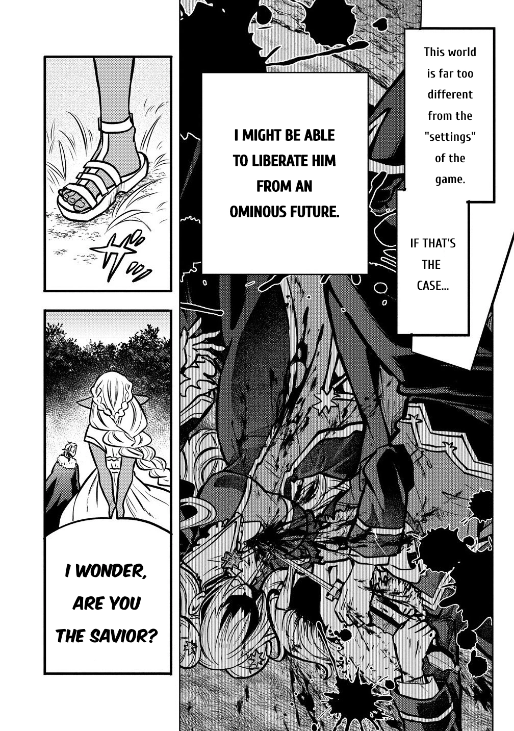 The strongest and worst secret boss, aim to avoid the destruction flag together with the reincarnated person Chapter 6 - page 12