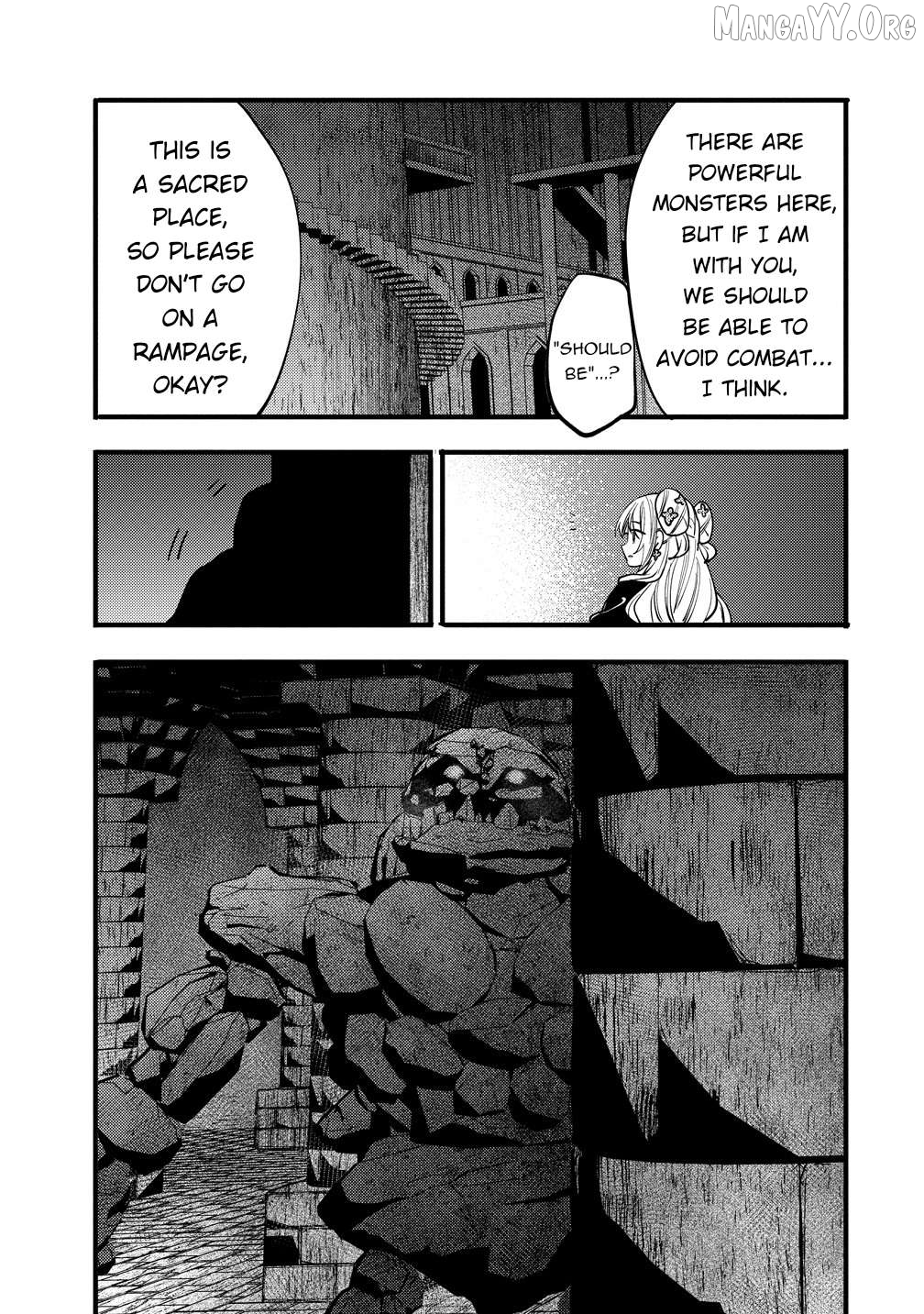 The strongest and worst secret boss, aim to avoid the destruction flag together with the reincarnated person Chapter 10 - page 5