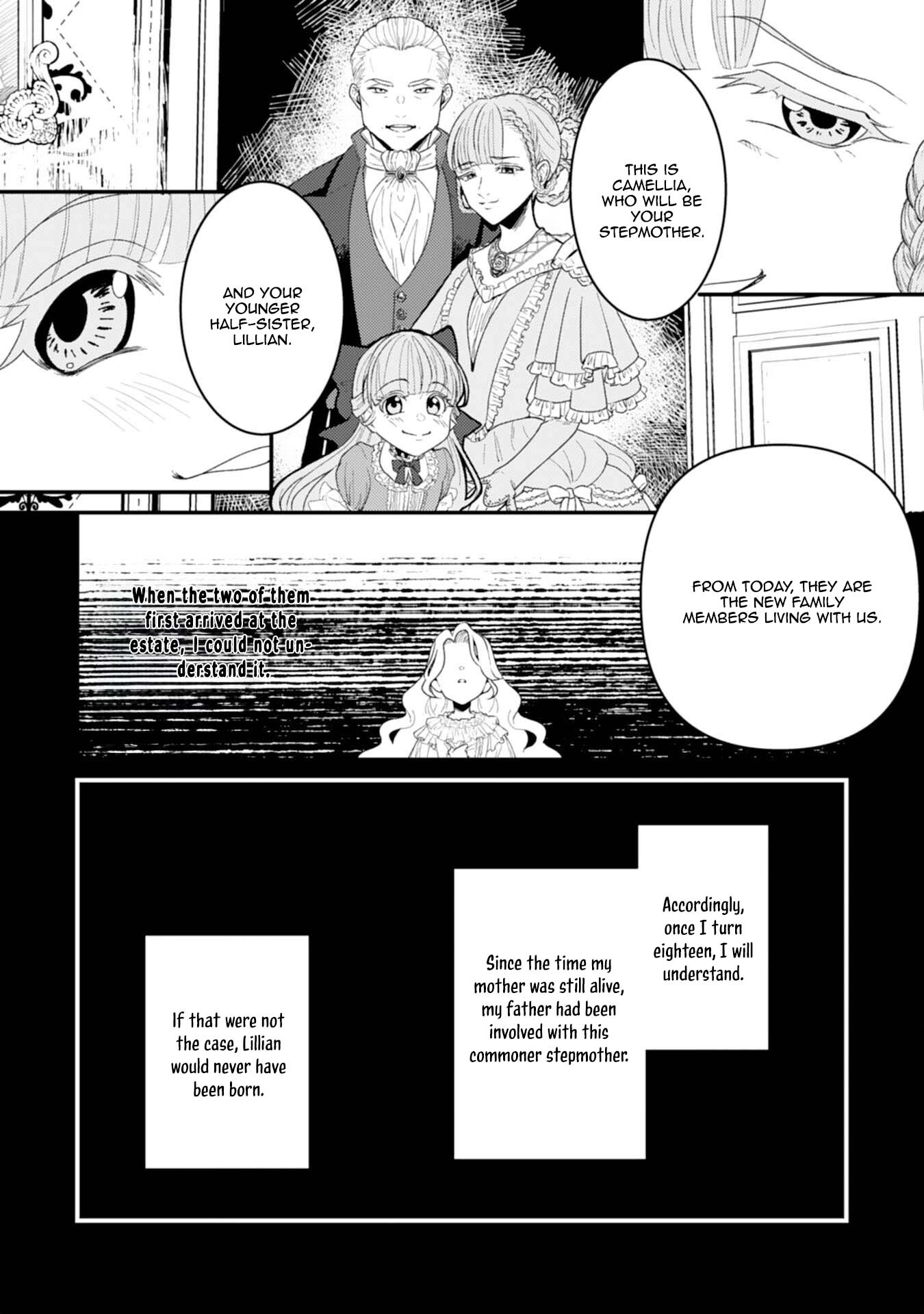 Then I'll Become a Villainess — How Does It Feel to Be Avenged? Chapter 1 - page 13