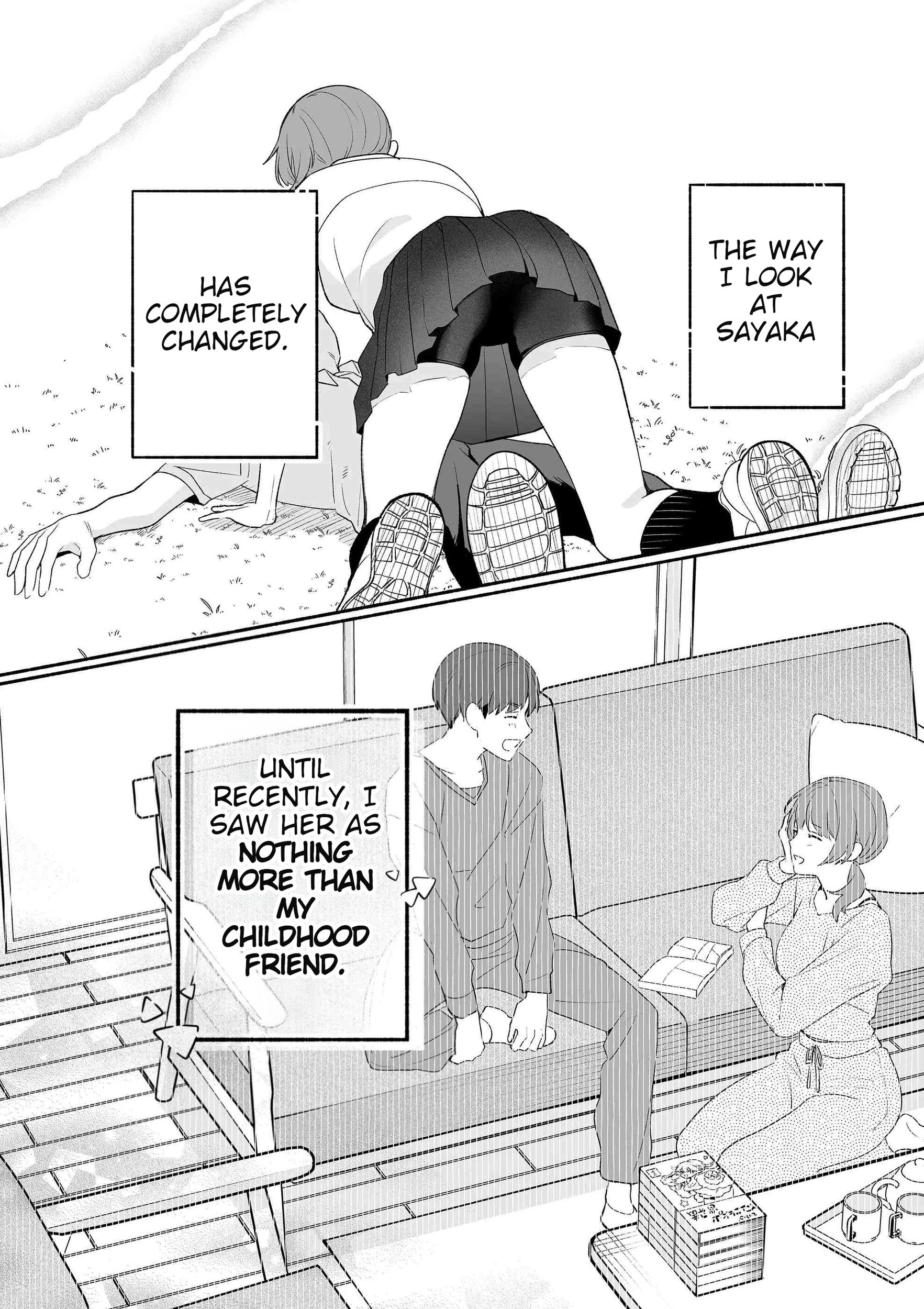 The Way I Look at My Childhood Friend has Changed Chapter 0.1 - page 33