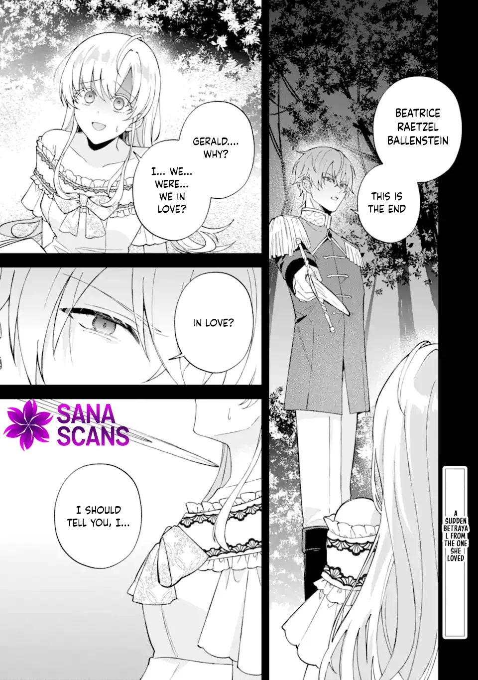 Killed by My Fiancé, Reborn to My Father the Duke's Love — This Time I'll Be Happy! Chapter 1 - page 1