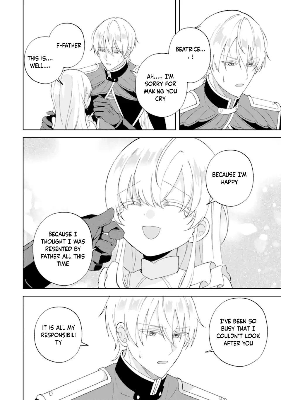 Killed by My Fiancé, Reborn to My Father the Duke's Love — This Time I'll Be Happy! Chapter 1 - page 56