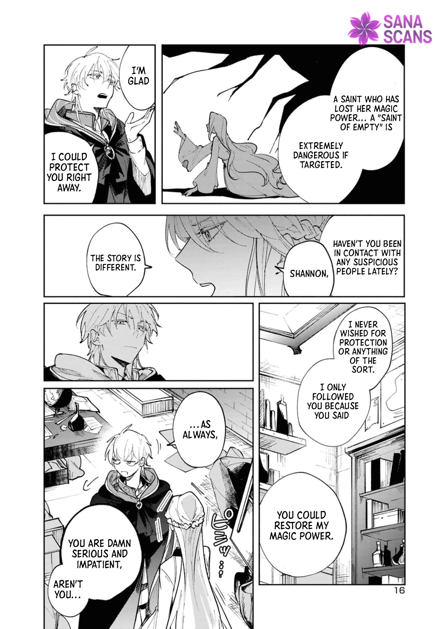 The Sacrificial Saintess and the Rogue Mage's Second Love Chapter 1 - page 12