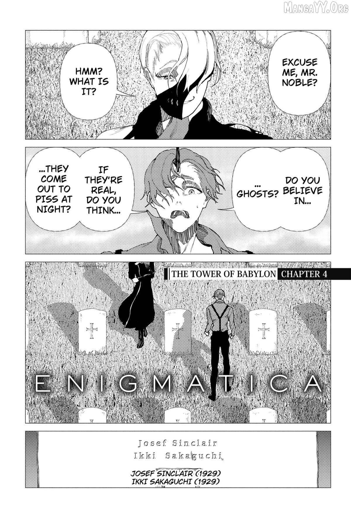 Enigmatica Chapter 4 - page 1