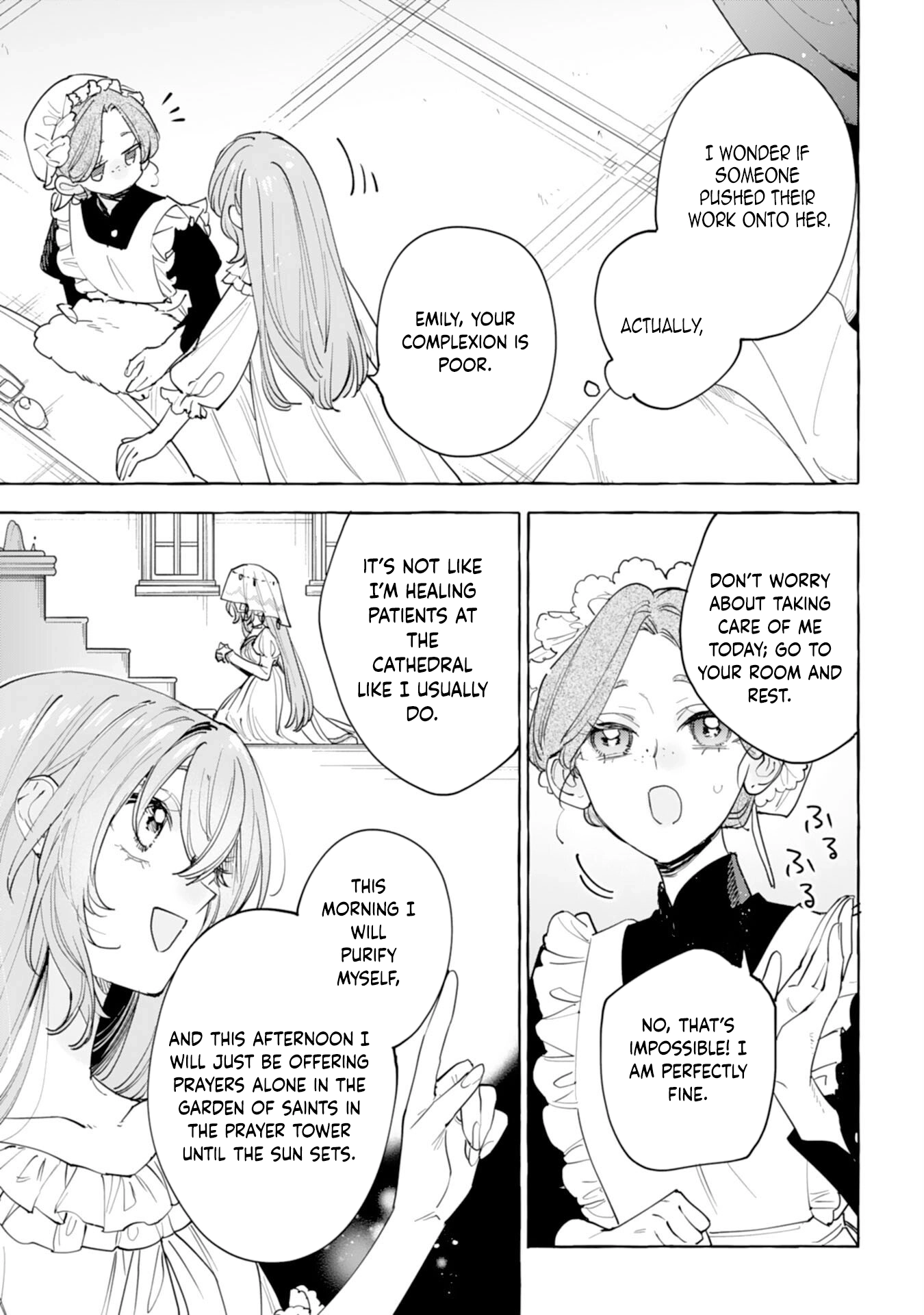 The Rewound Saintess Wants to Put the Insomniac Prince to Sleep Chapter 1 - page 23