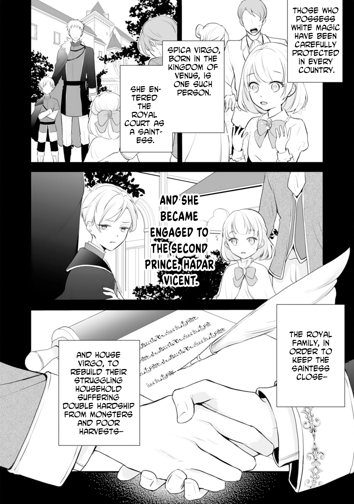 You Cast Me Aside Like a Saintess, Now You Want Me Back. Chapter 1 - page 2