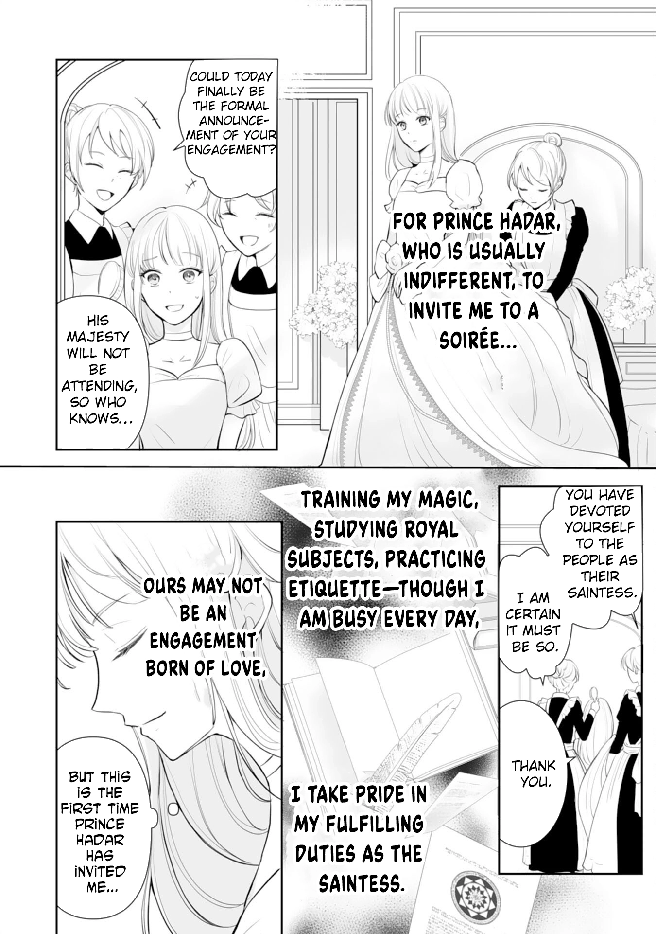 You Cast Me Aside Like a Saintess, Now You Want Me Back. Chapter 1 - page 6