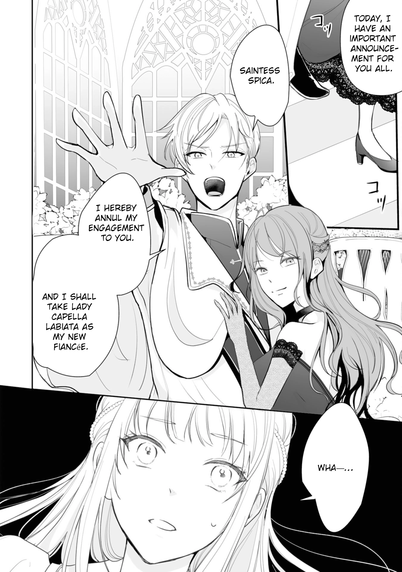 You Cast Me Aside Like a Saintess, Now You Want Me Back. Chapter 1 - page 8