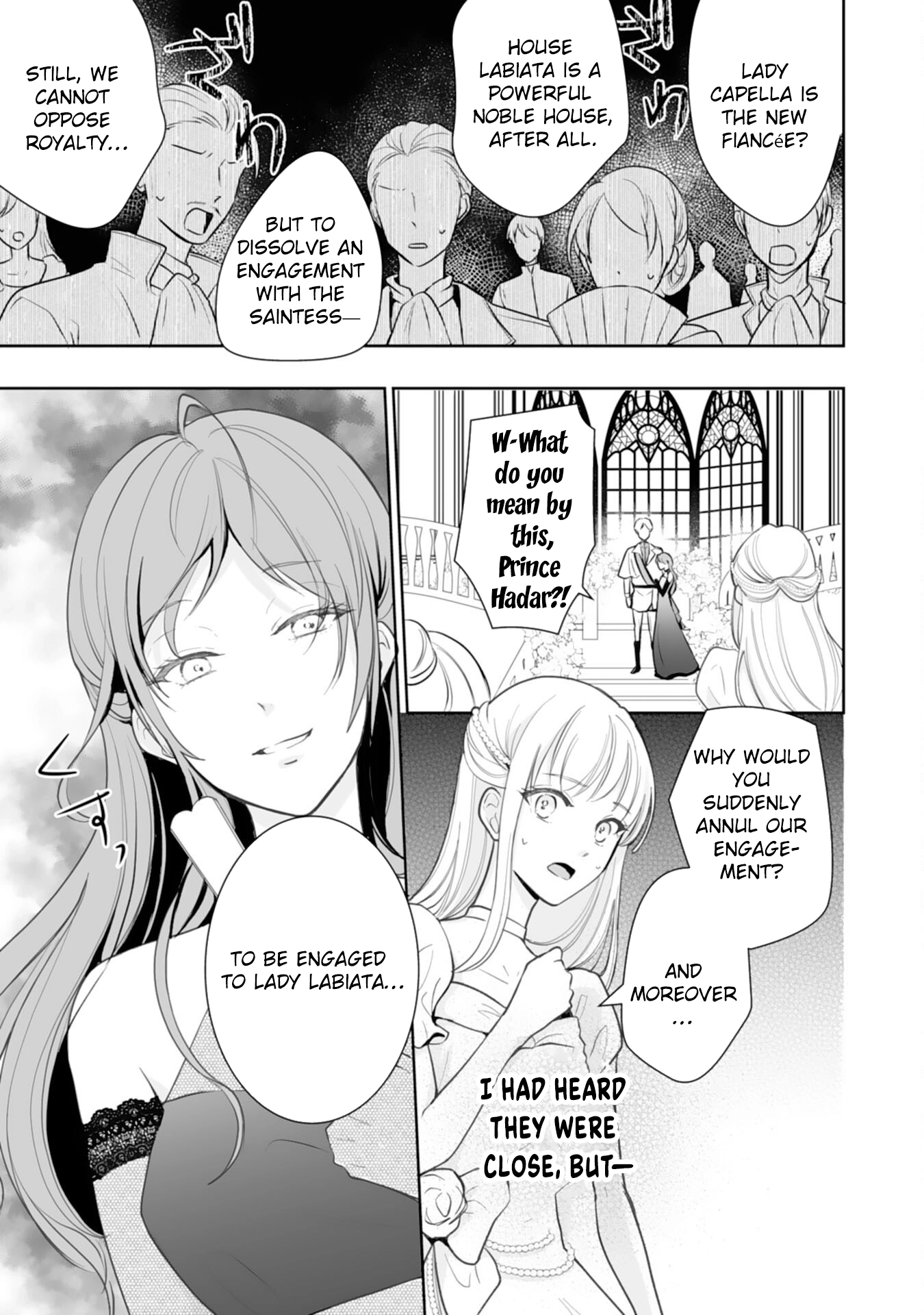 You Cast Me Aside Like a Saintess, Now You Want Me Back. Chapter 1 - page 9