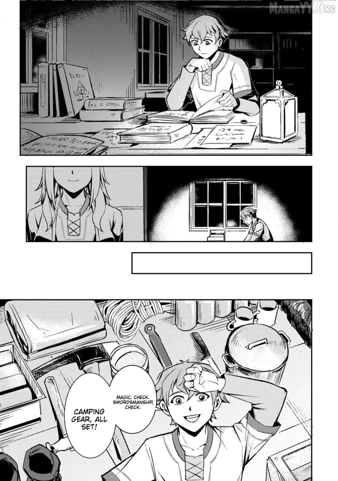The Solo Camper's Casual, Free-Spirited Journey in Another World Chapter 3.2 - page 7