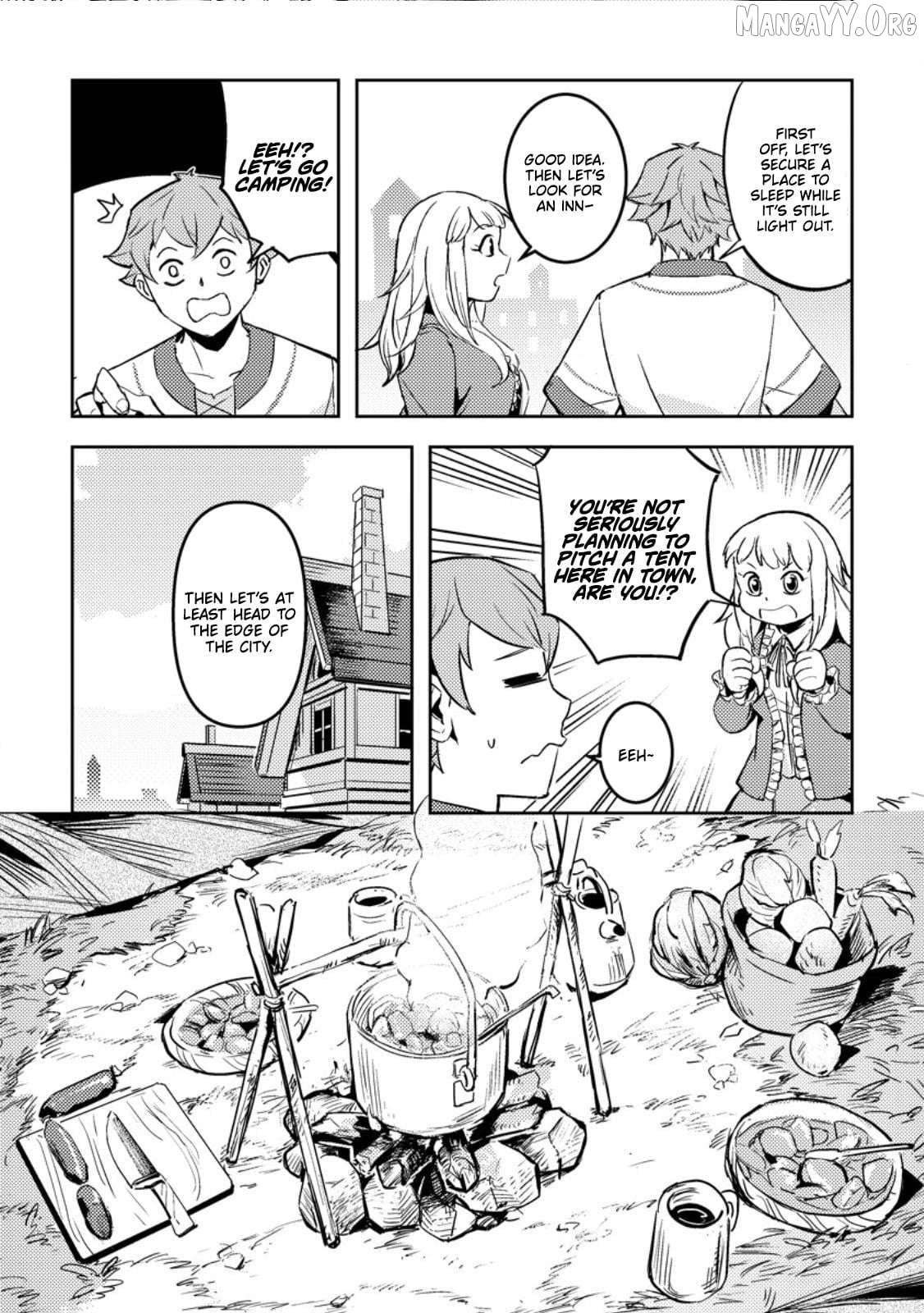 The Solo Camper's Casual, Free-Spirited Journey in Another World Chapter 4.1 - page 7