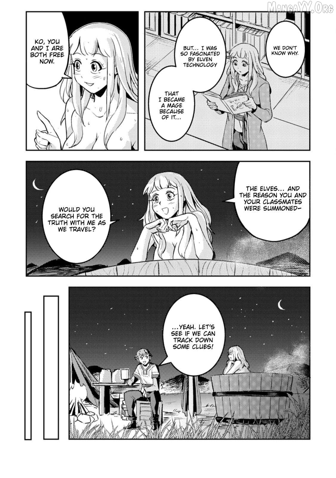 The Solo Camper's Casual, Free-Spirited Journey in Another World Chapter 4.2 - page 3