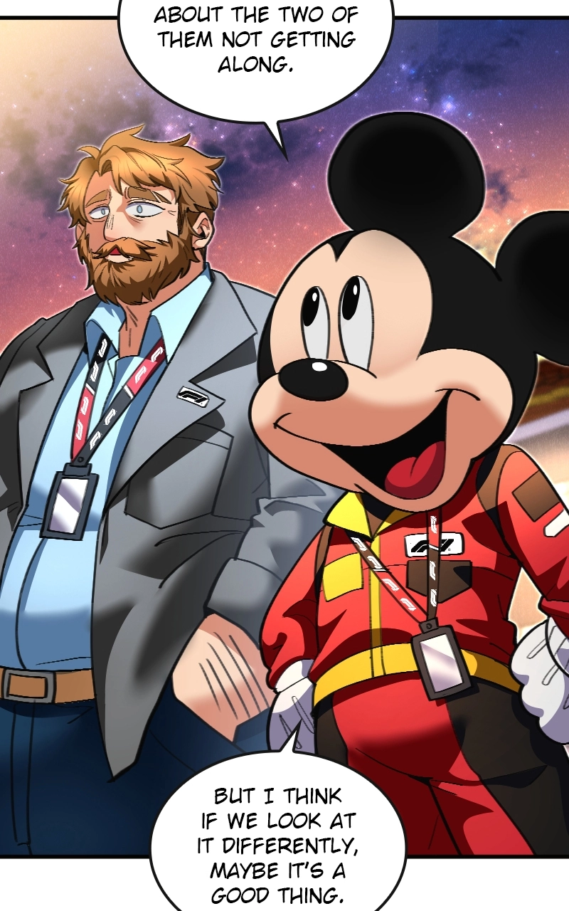 Mickey x F1 Racing to the Top! Chapter 2 - page 114