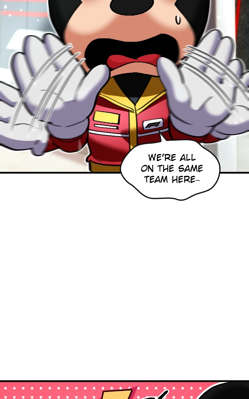 Mickey x F1 Racing to the Top! Chapter 2 - page 28