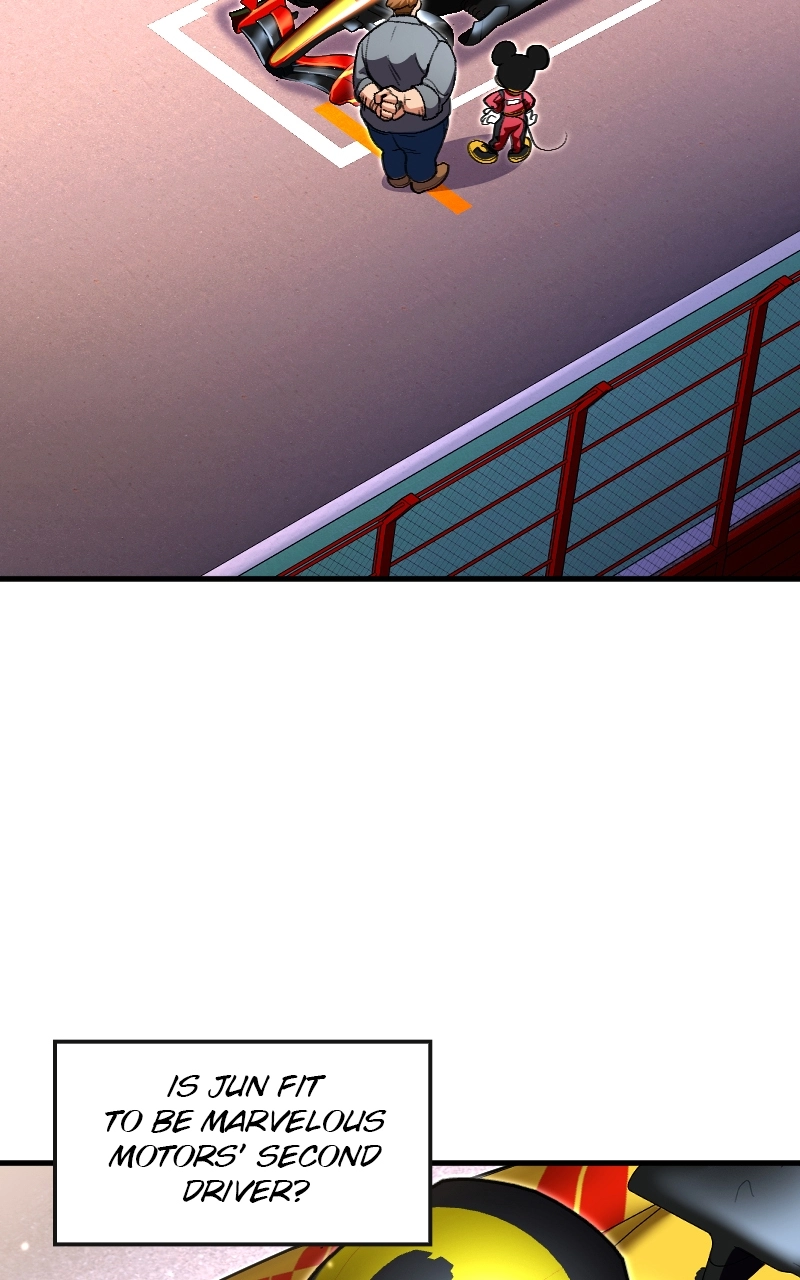 Mickey x F1 Racing to the Top! Chapter 2 - page 56