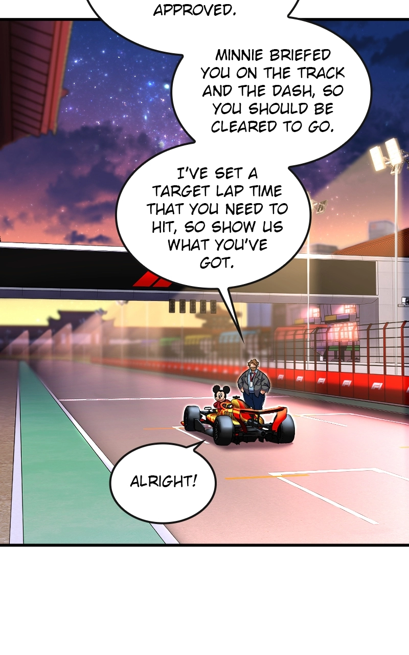 Mickey x F1 Racing to the Top! Chapter 2 - page 58
