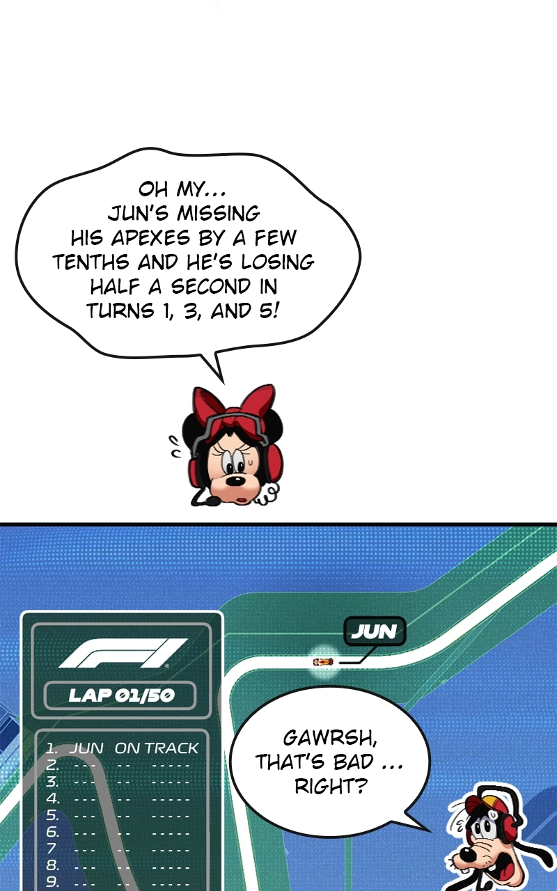 Mickey x F1 Racing to the Top! Chapter 2 - page 73