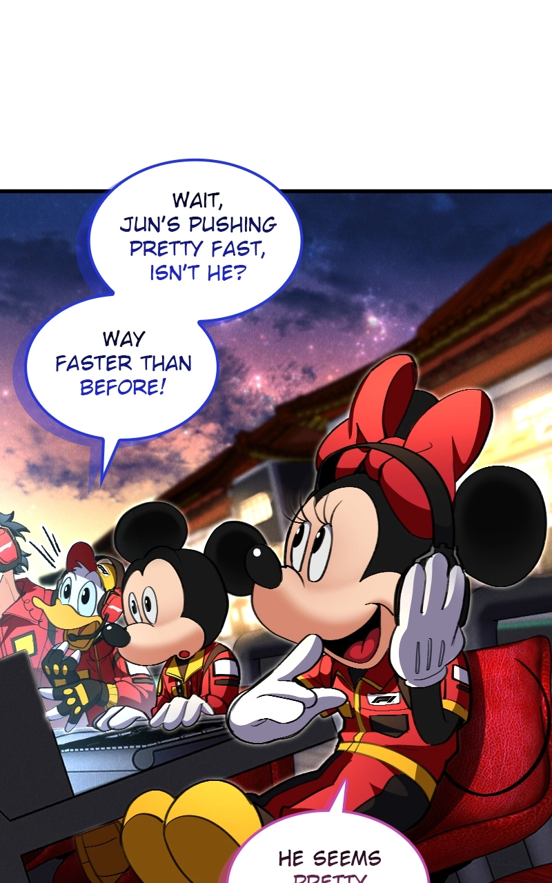 Mickey x F1 Racing to the Top! Chapter 2 - page 88