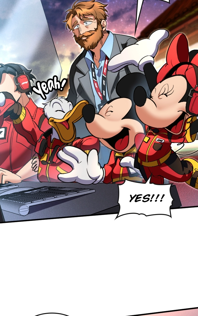 Mickey x F1 Racing to the Top! Chapter 2 - page 99