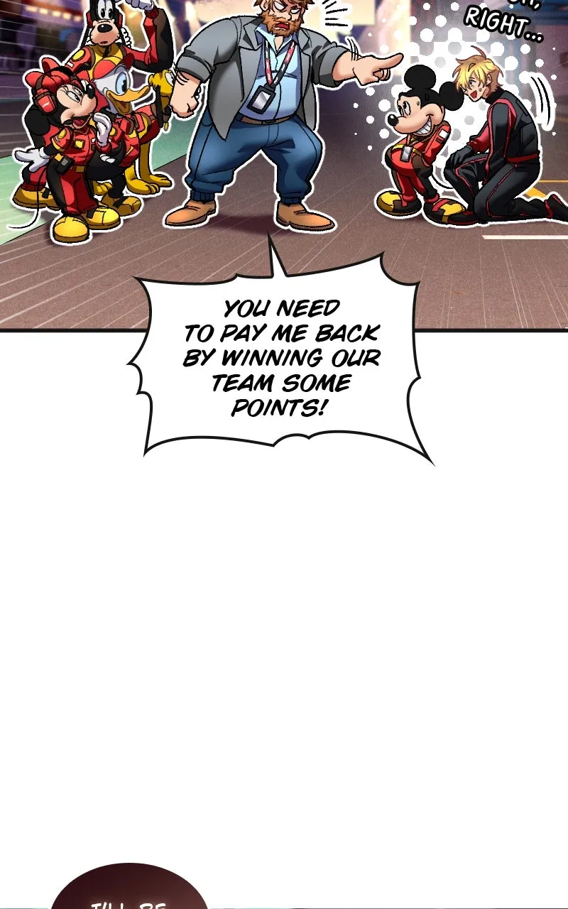 Mickey x F1 Racing to the Top! Chapter 3 - page 50
