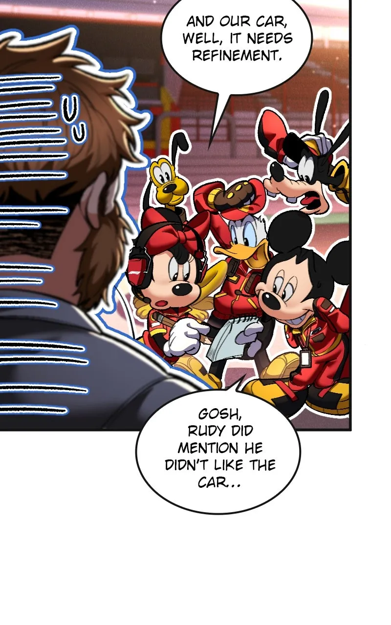 Mickey x F1 Racing to the Top! Chapter 3 - page 69