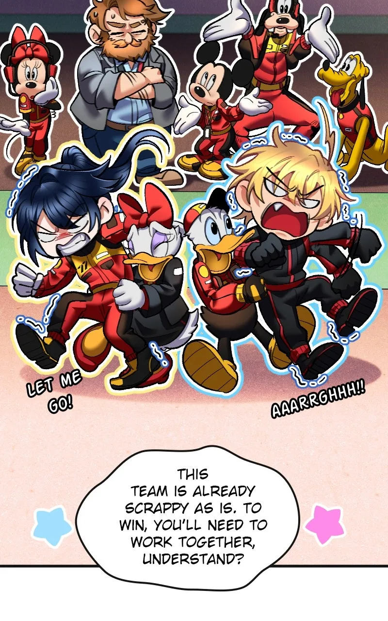 Mickey x F1 Racing to the Top! Chapter 3 - page 74