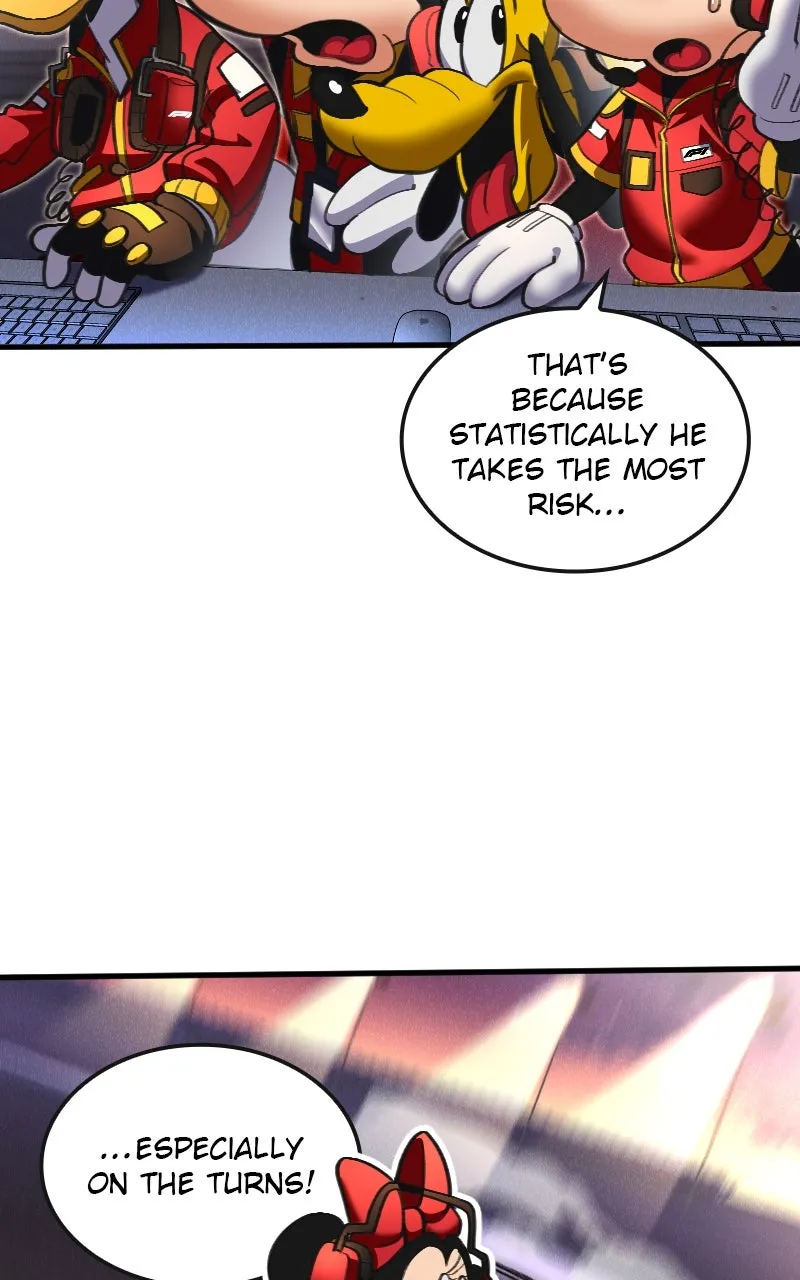 Mickey x F1 Racing to the Top! Chapter 3 - page 8