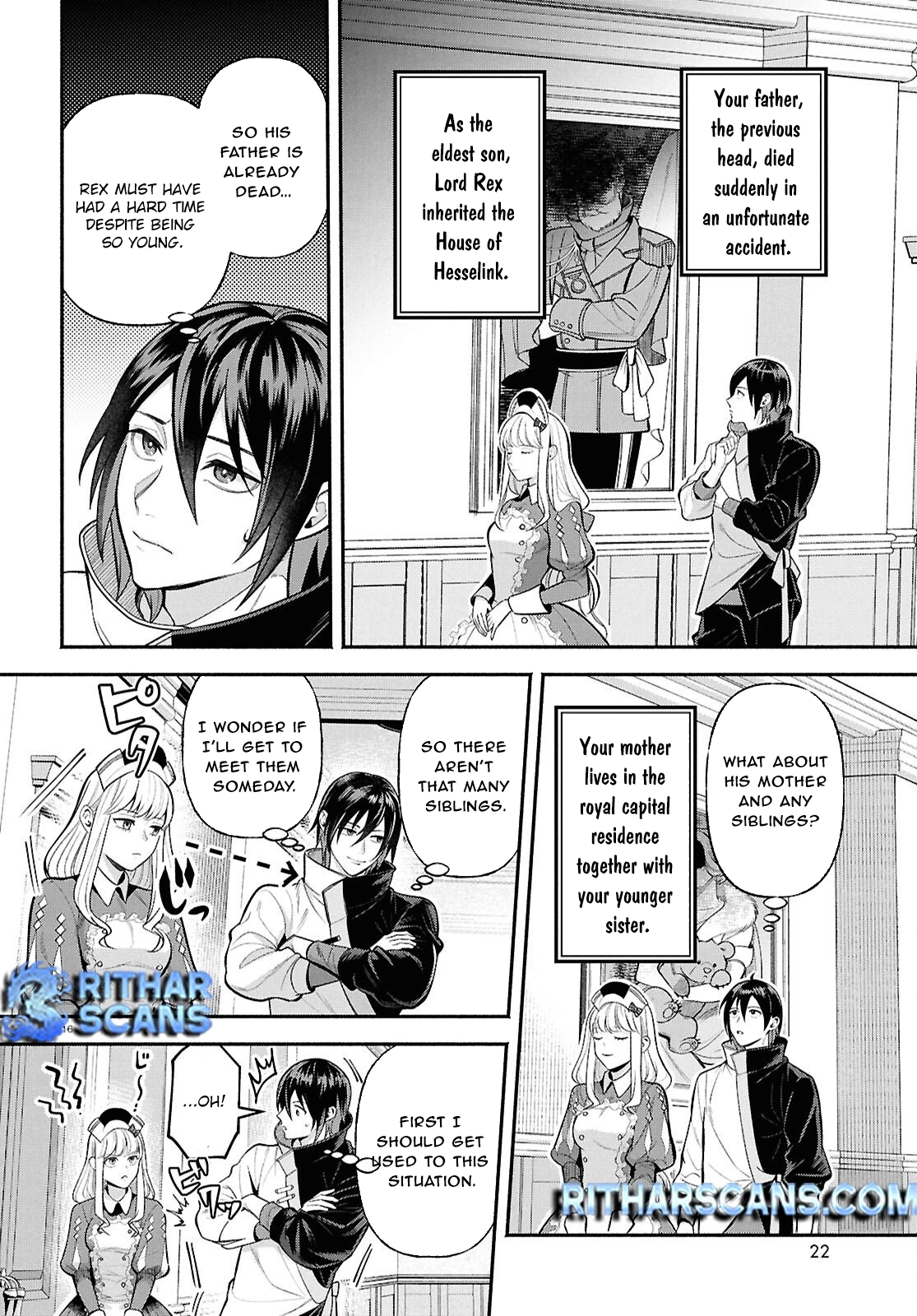 The Happy Daily Life Of A Reincarnated Noble Blessed With Retainers Chapter 1 - page 20
