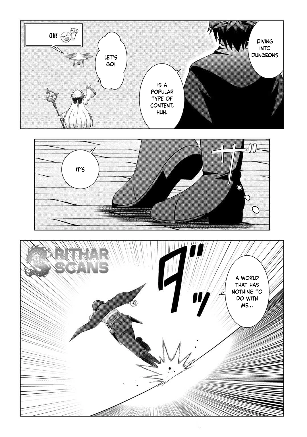 I Was Just Doing Overtime Service At The Dungeon, But I Ended Up Pretending To Be A Wandering S-Rank Explorer Chapter 1 - page 16