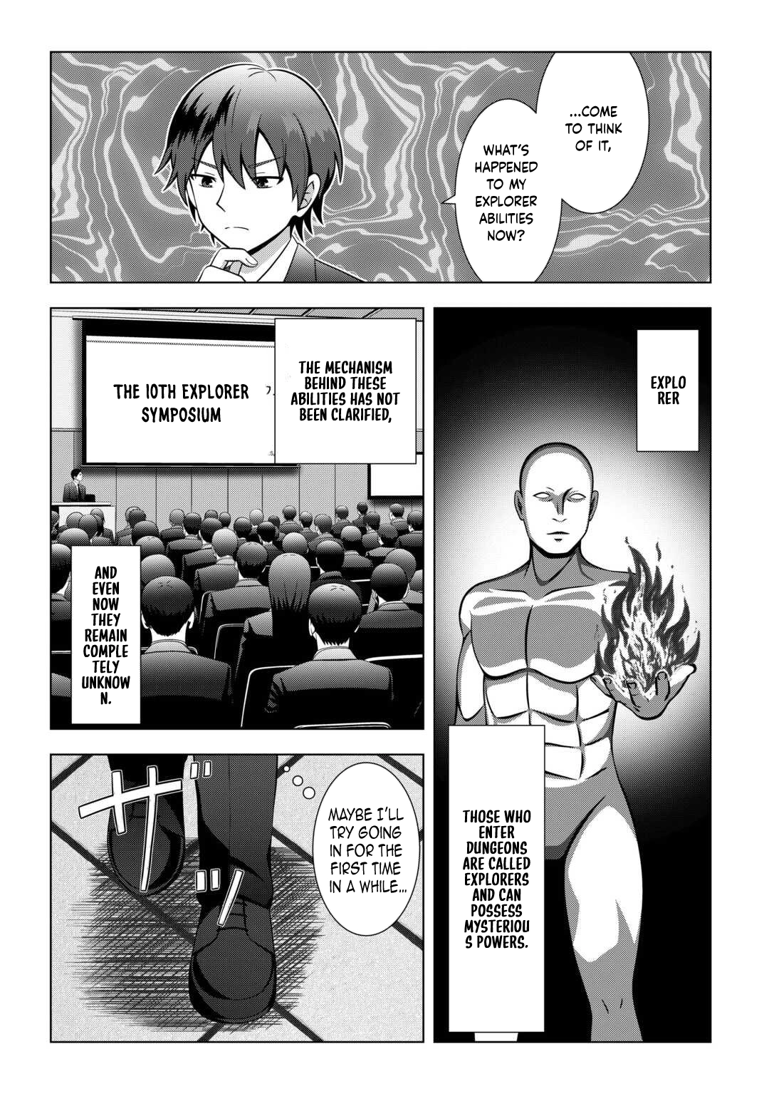 I Was Just Doing Overtime Service At The Dungeon, But I Ended Up Pretending To Be A Wandering S-Rank Explorer Chapter 1 - page 8