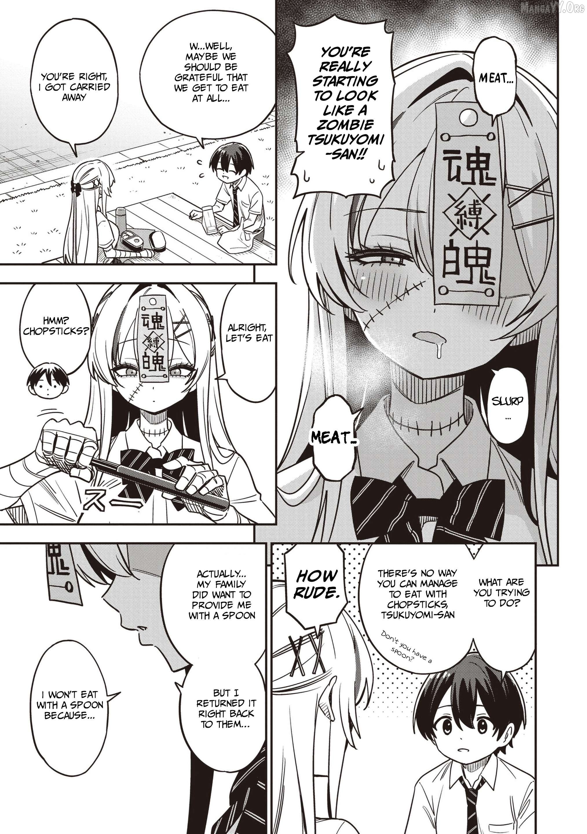 Undead-san no Bukiyou na Seishun Chapter 3.1 - page 7