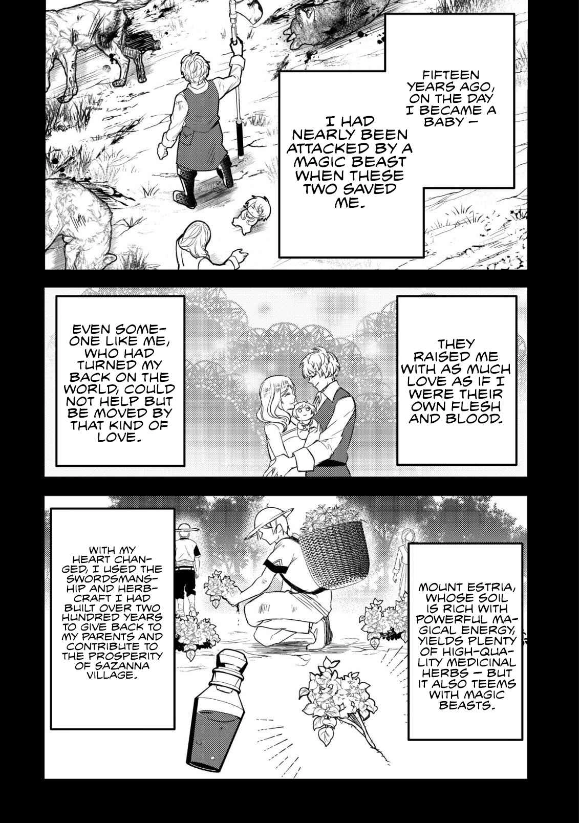 Rouren no Jikuu Kenshi, Wakagaeru: Nidome no Jinsei, Yowaki wo Sukuu Tame Jii wa Wakai Karada de Musou Suru Chapter 1 - page 10