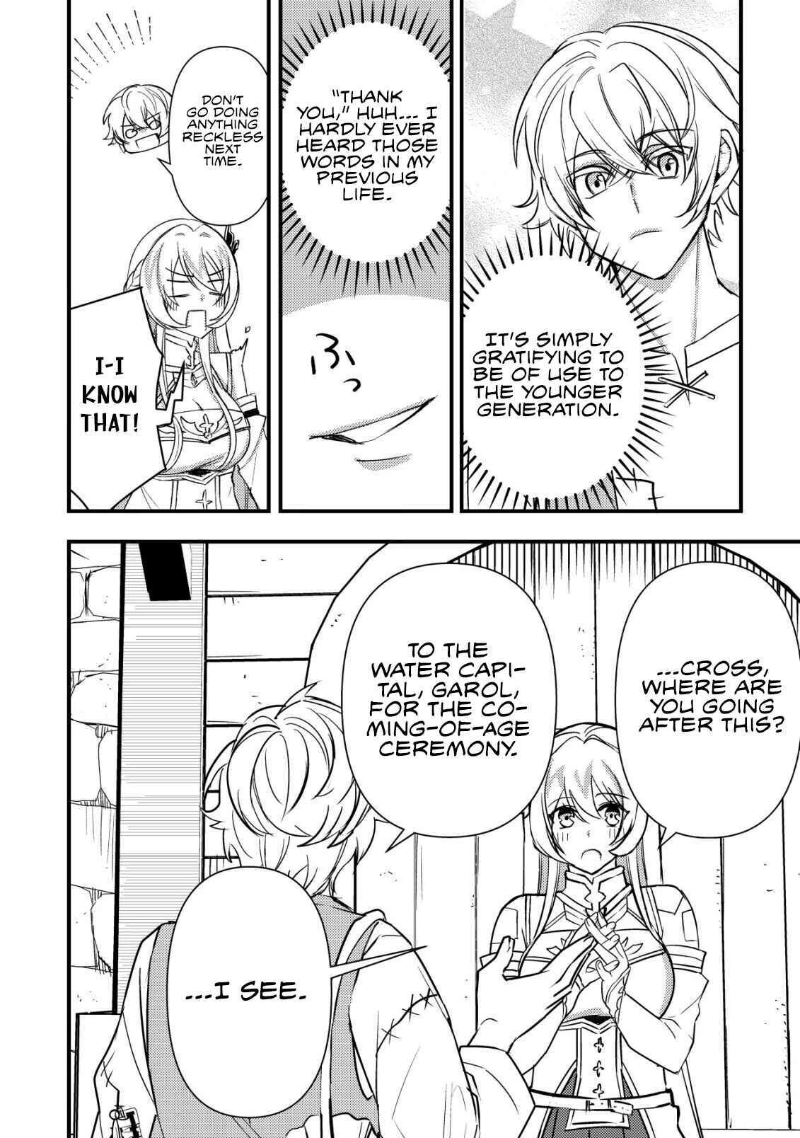 Rouren no Jikuu Kenshi, Wakagaeru: Nidome no Jinsei, Yowaki wo Sukuu Tame Jii wa Wakai Karada de Musou Suru Chapter 2 - page 24