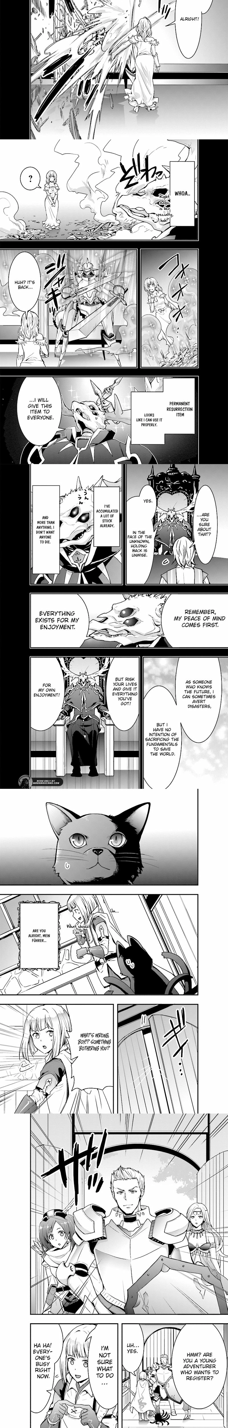 Sono Bouken-sha, Toriatsukai chuui. ~Shoutai wa Muteki no Geboku-tachi wo Suberu Isekai Saikyou no Madou-ou~ Chapter 2 - page 3