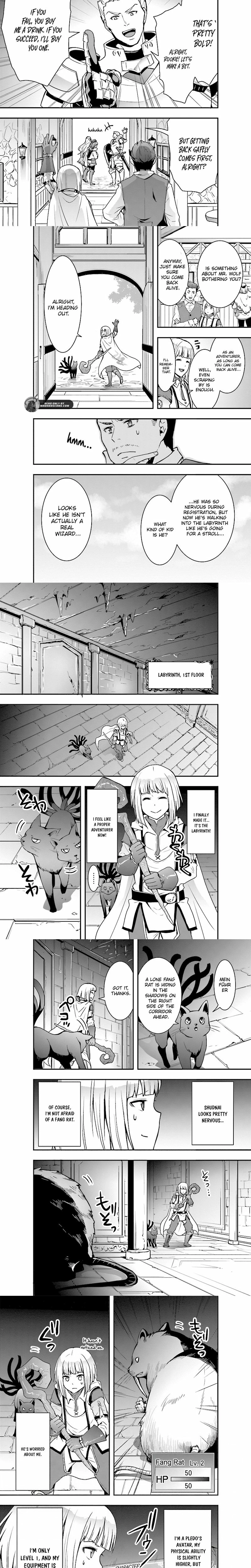 Sono Bouken-sha, Toriatsukai chuui. ~Shoutai wa Muteki no Geboku-tachi wo Suberu Isekai Saikyou no Madou-ou~ Chapter 2 - page 5