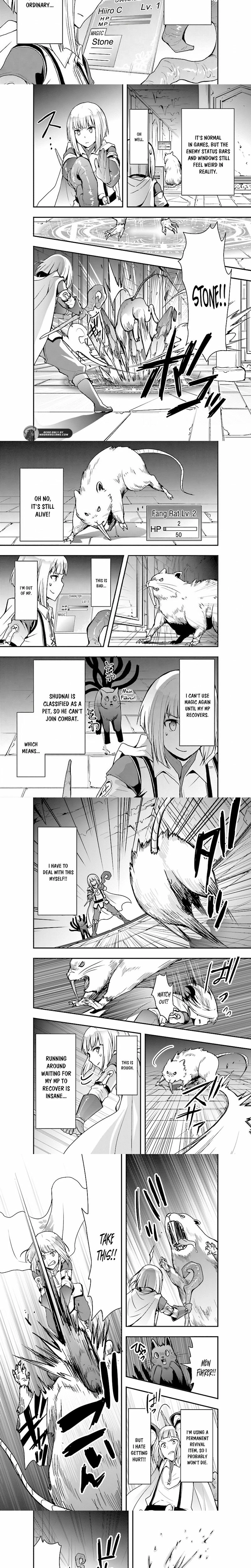 Sono Bouken-sha, Toriatsukai chuui. ~Shoutai wa Muteki no Geboku-tachi wo Suberu Isekai Saikyou no Madou-ou~ Chapter 2 - page 6