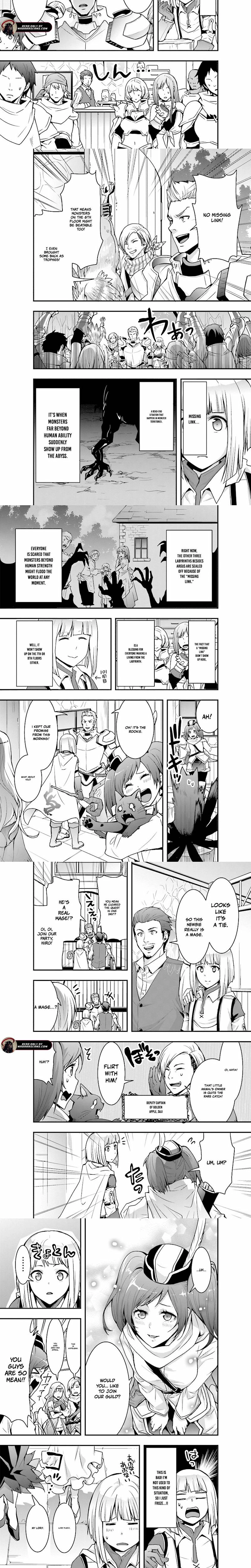 Sono Bouken-sha, Toriatsukai chuui. ~Shoutai wa Muteki no Geboku-tachi wo Suberu Isekai Saikyou no Madou-ou~ Chapter 3 - page 3