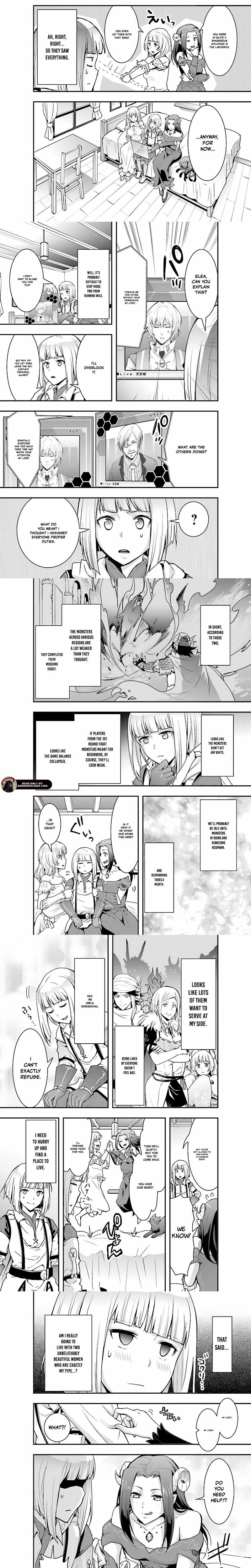 Sono Bouken-sha, Toriatsukai chuui. ~Shoutai wa Muteki no Geboku-tachi wo Suberu Isekai Saikyou no Madou-ou~ Chapter 3 - page 5
