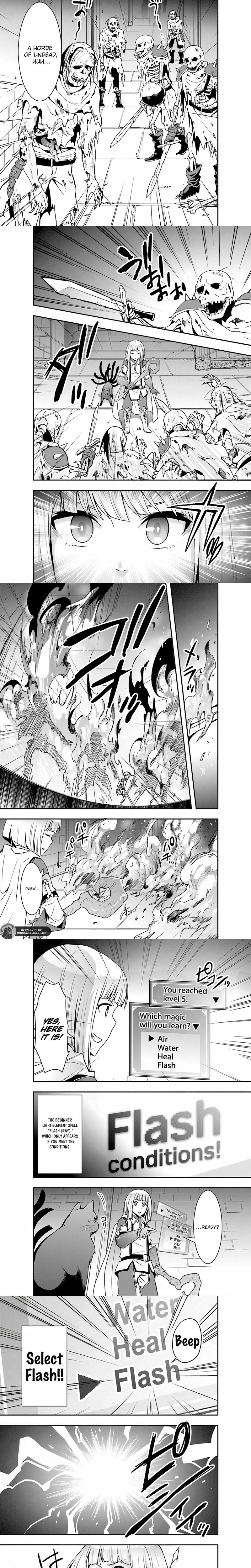 Sono Bouken-sha, Toriatsukai chuui. ~Shoutai wa Muteki no Geboku-tachi wo Suberu Isekai Saikyou no Madou-ou~ Chapter 4 - page 5