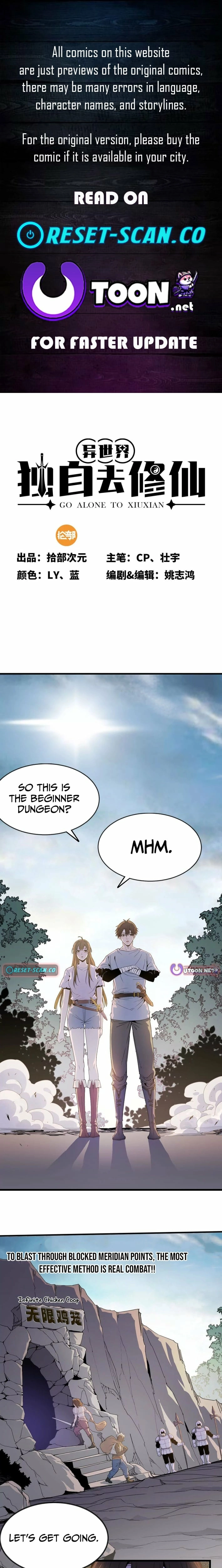 A Cultivation Master Starts a New Account in Another World Chapter 6 - page 1