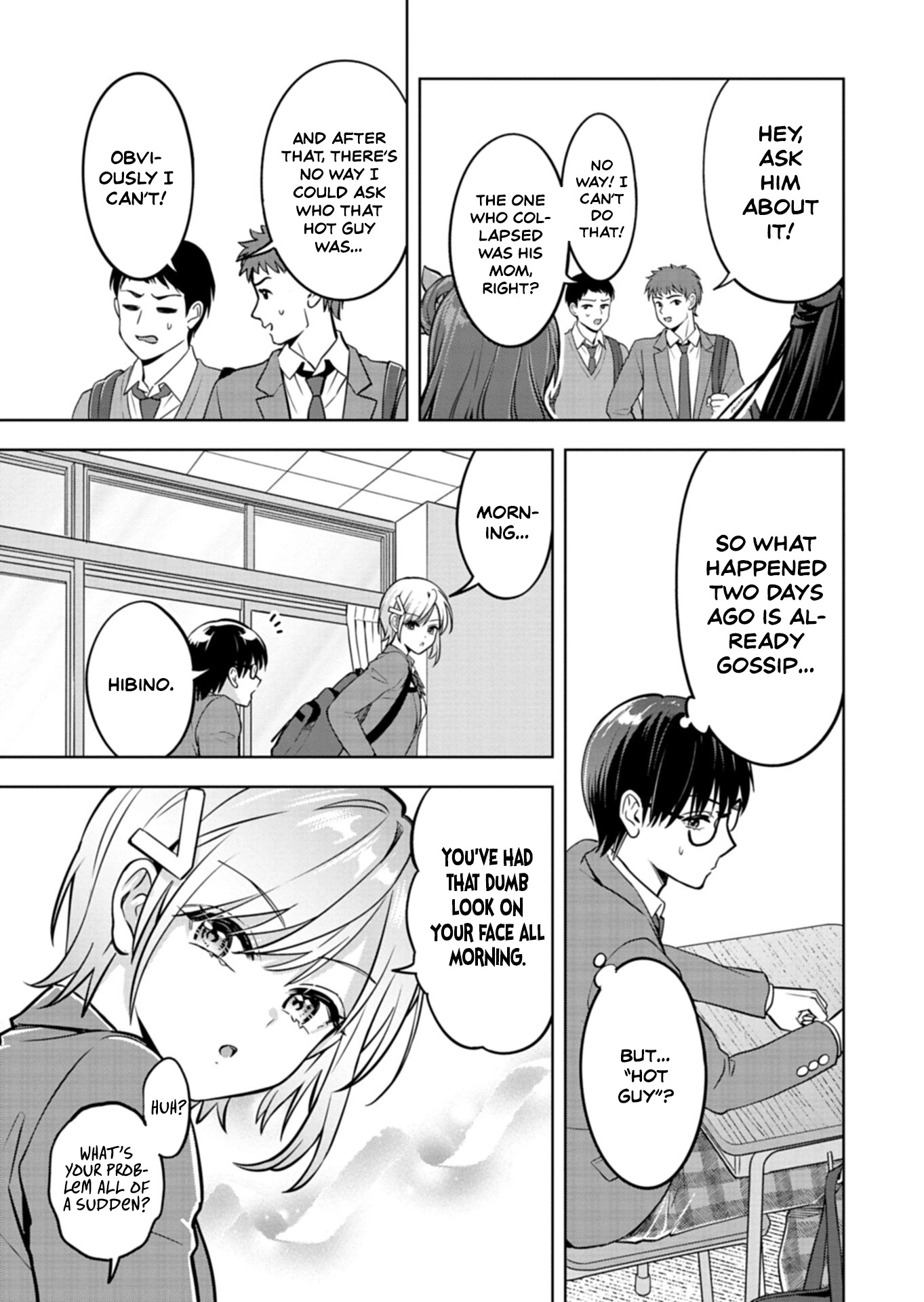 For saving an elderly collapsed women, I got to date her beautiful twin daughters Chapter 1 - page 21